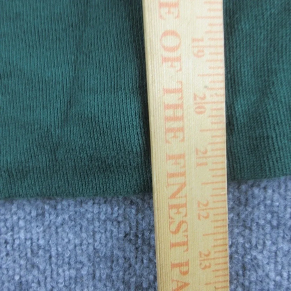 Polo Ralph Lauren Sweater Youth M Green 1/4 Zip Pullover Mock Neck Preppy Boys